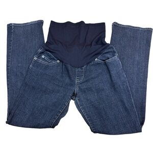 Liz Lange For Target Maternity Cotton Over The Bump Five Pocket Jeans Size 2